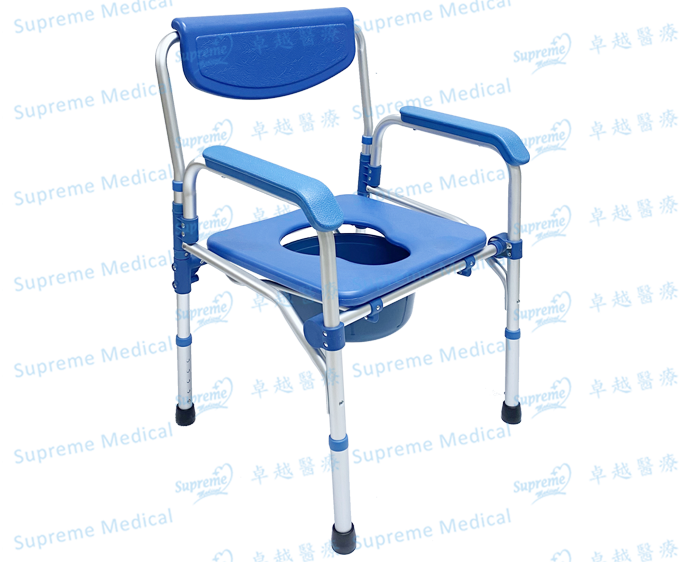 Folding Shower  Commode Chair