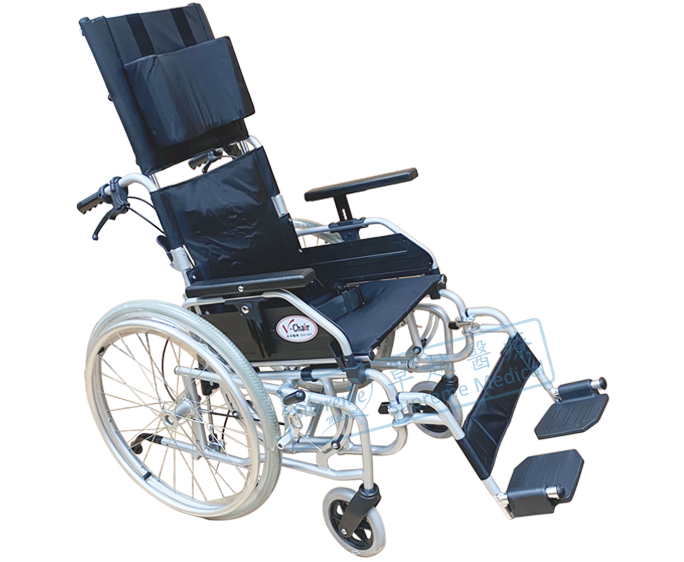 鋁製活動傾斜輪椅
