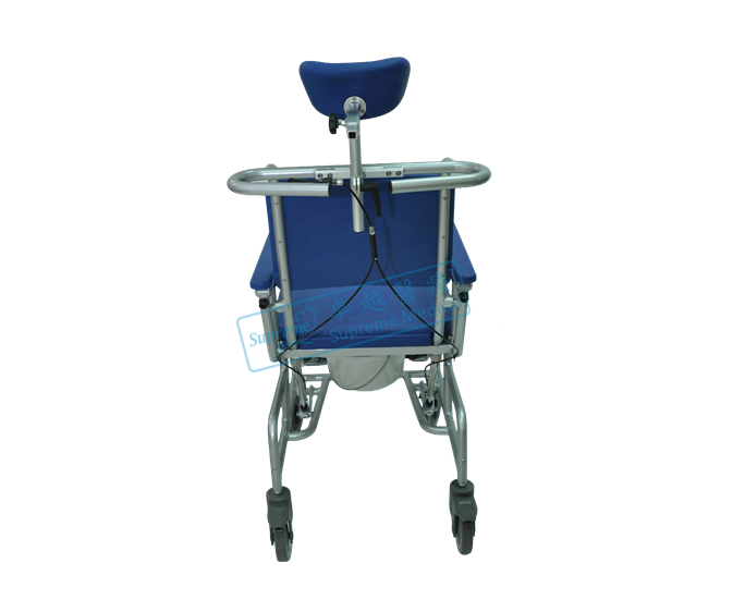 Aluminium Tilt-In-Space Shower Commode Chair
