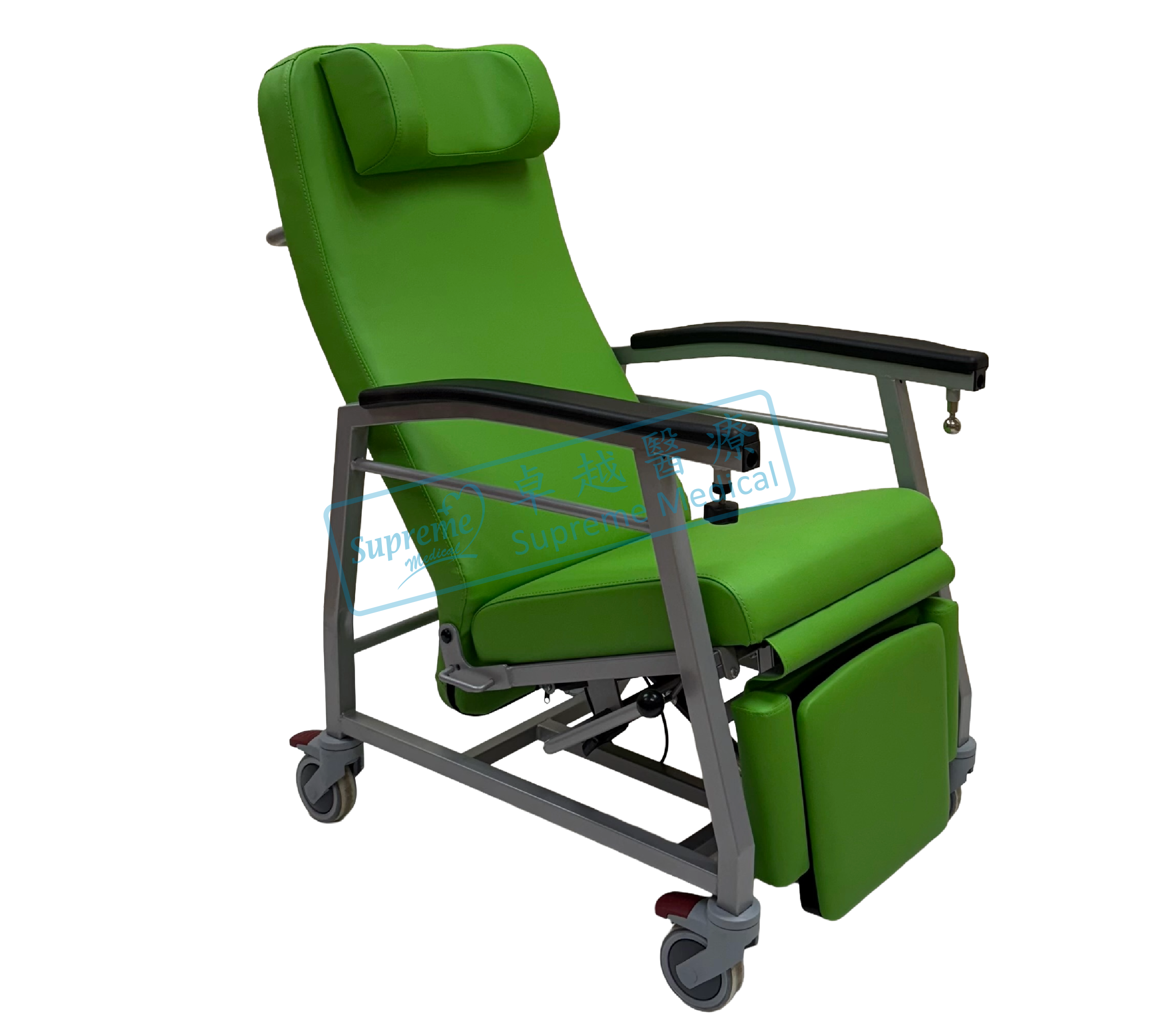 多功能有輪高背椅 (座位及背部可傾斜)