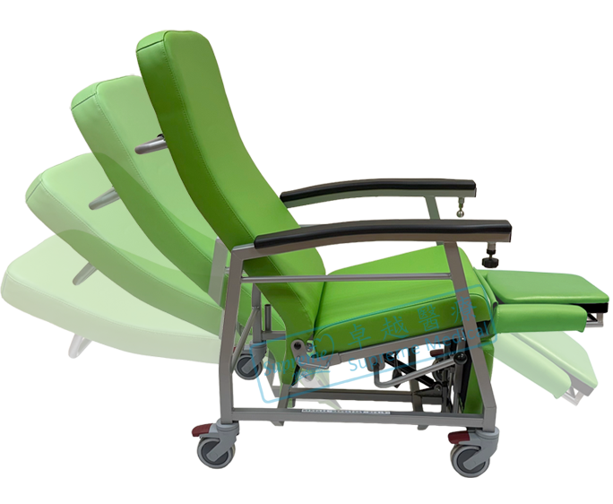 多功能有輪高背椅 (座位及背部可傾斜)