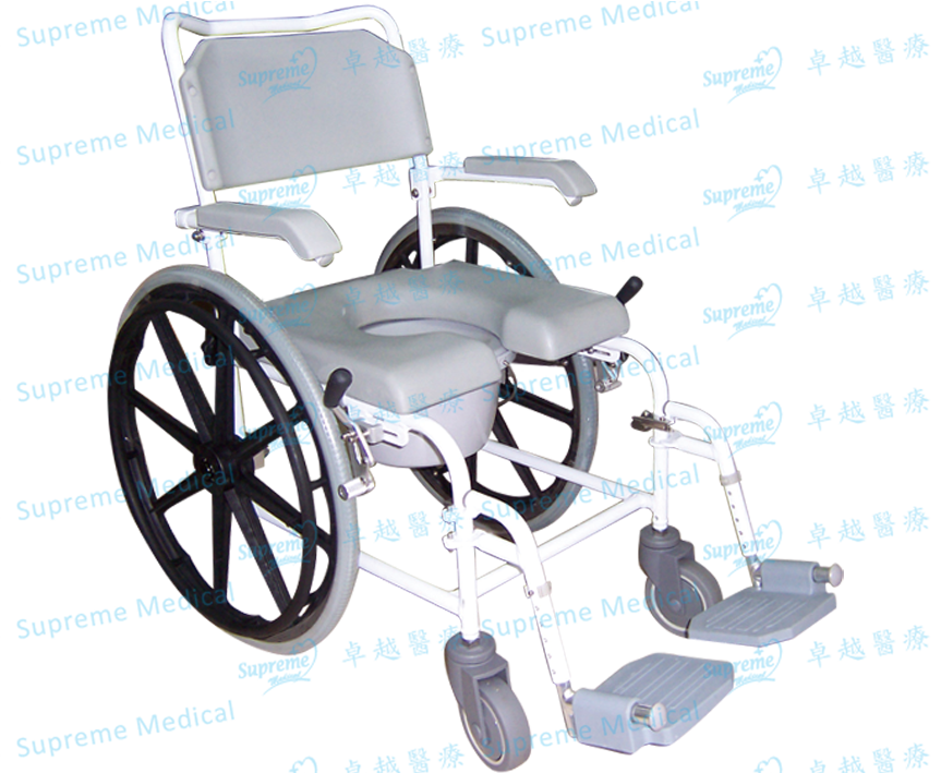 Aluminium Shower Commode Chair