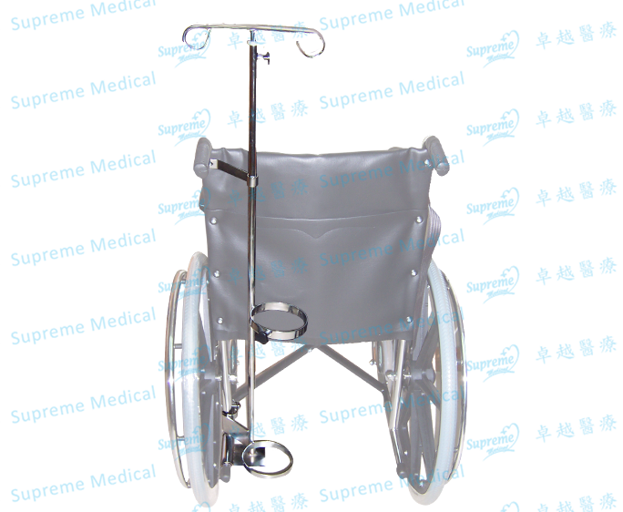 輪椅點滴架連氧氣架