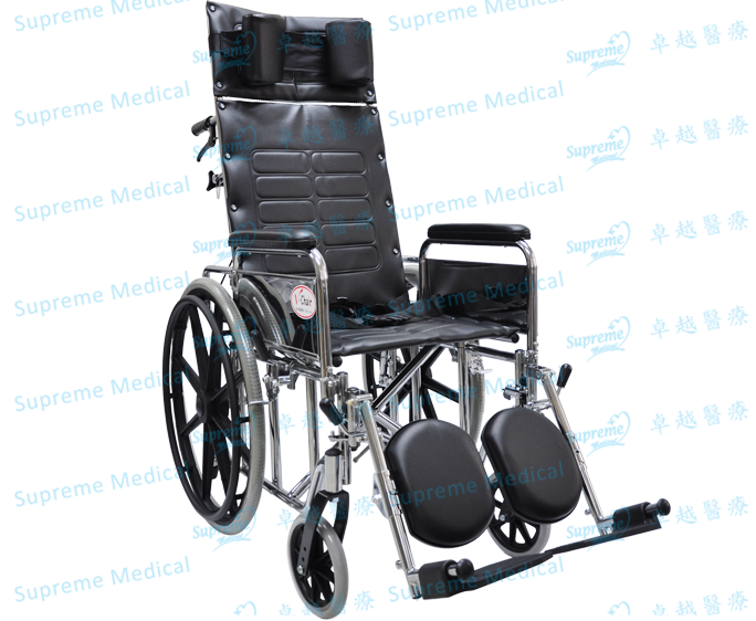 多功能高背輪椅