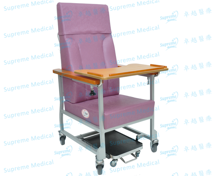 Wheeled High Back Chair