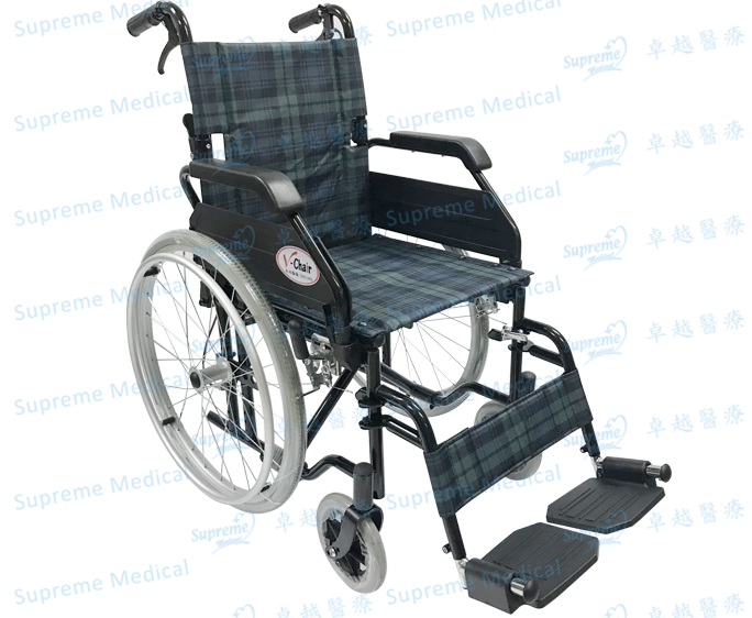 Folding Back Wheelchair