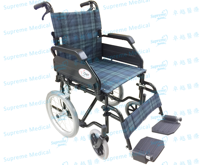 簡便摺背式輪椅