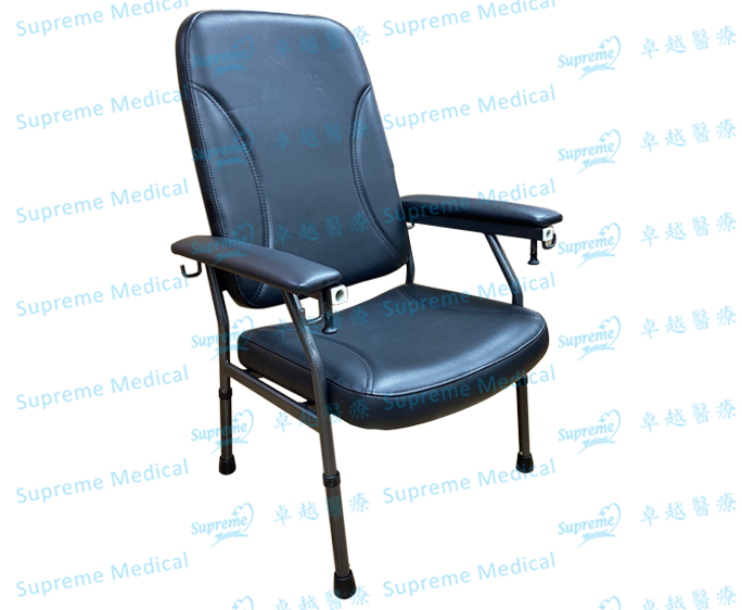 High Back Hi Lo Chair with Armrest